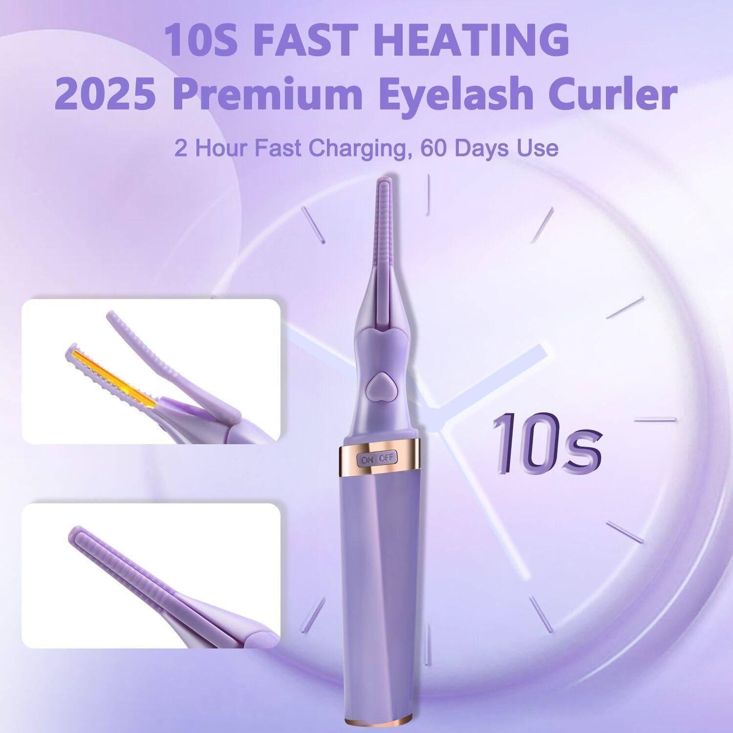 Rizador de Pestañas Eléctrico BUV Recargable USB 3 Temperaturas