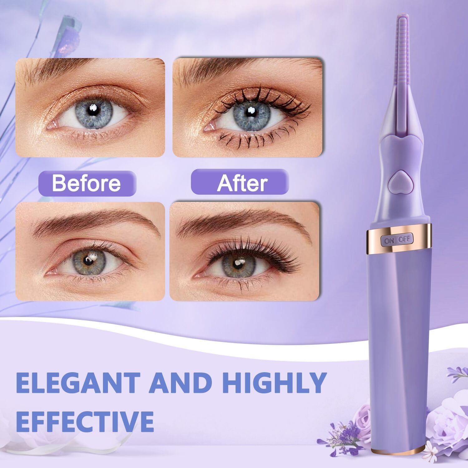 Rizador de Pestañas Eléctrico BUV Recargable USB 3 Temperaturas