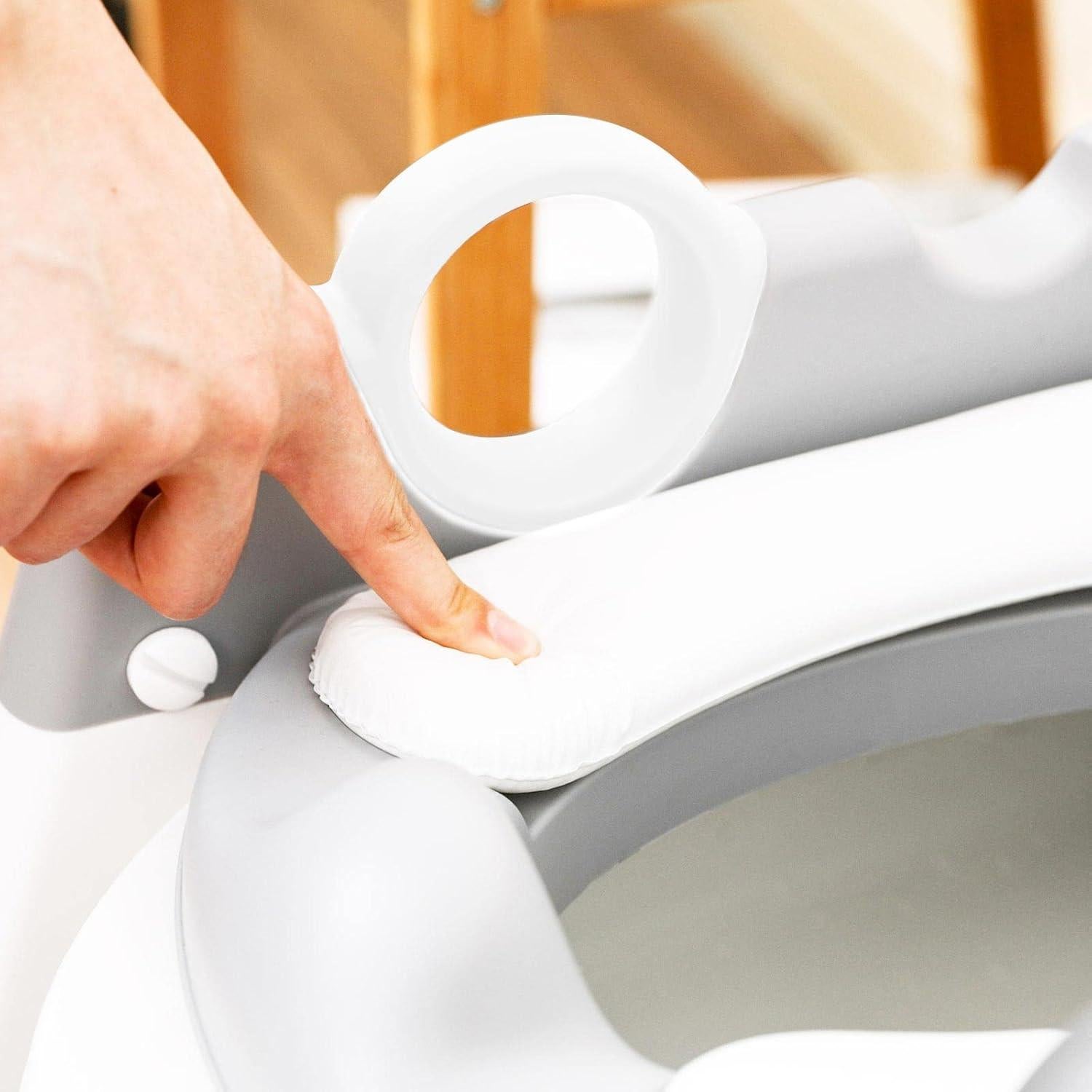 Escalera de Inodoro Wiifo con Cojín Antideslizante 75 kg