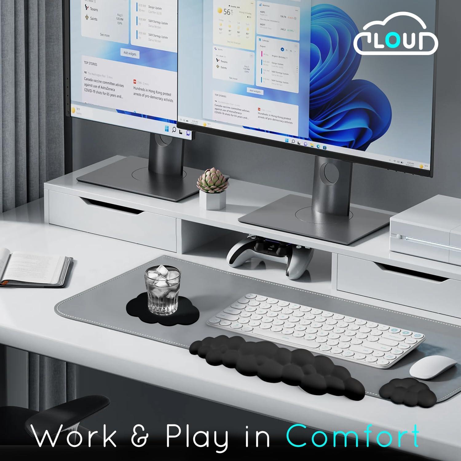 Reposamuñecas Ergonómico Labeol Nube con Base Antideslizante