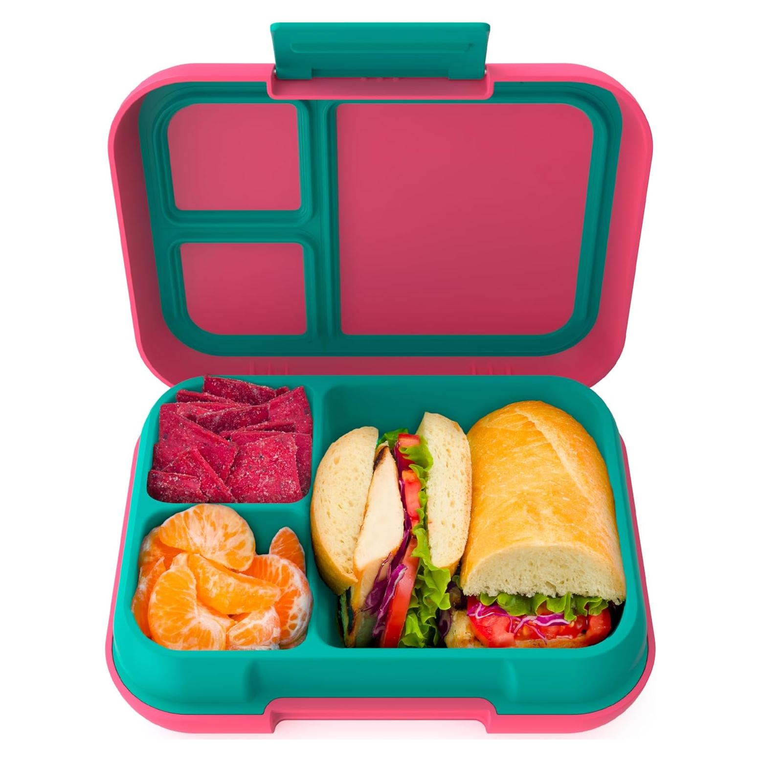 Bentgo Pop Caja de Almuerzo 5 Tazas Coral Teal a Prueba de Fugas