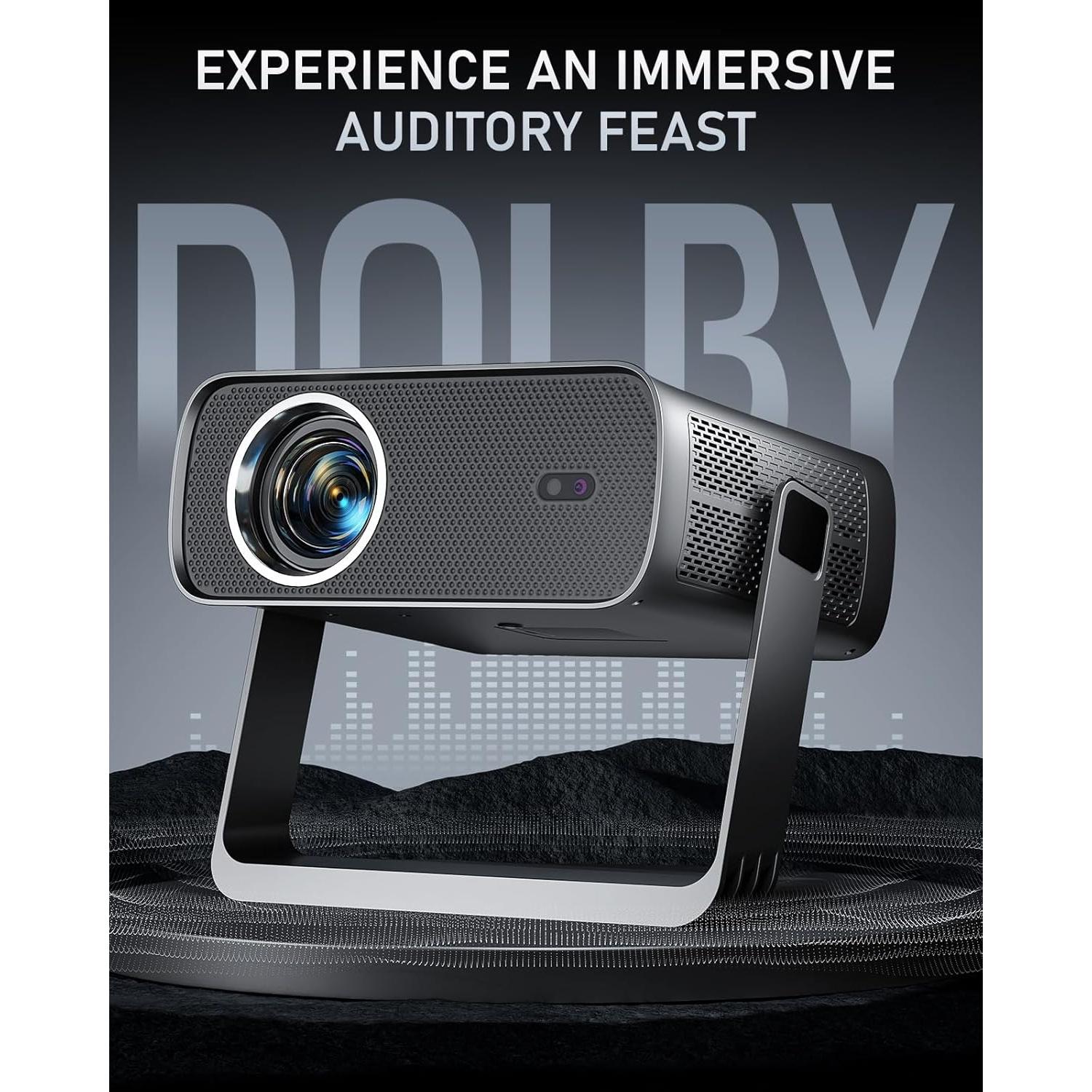 Proyector XuanPad Full HD 1080P Portátil WiFi Bluetooth 6