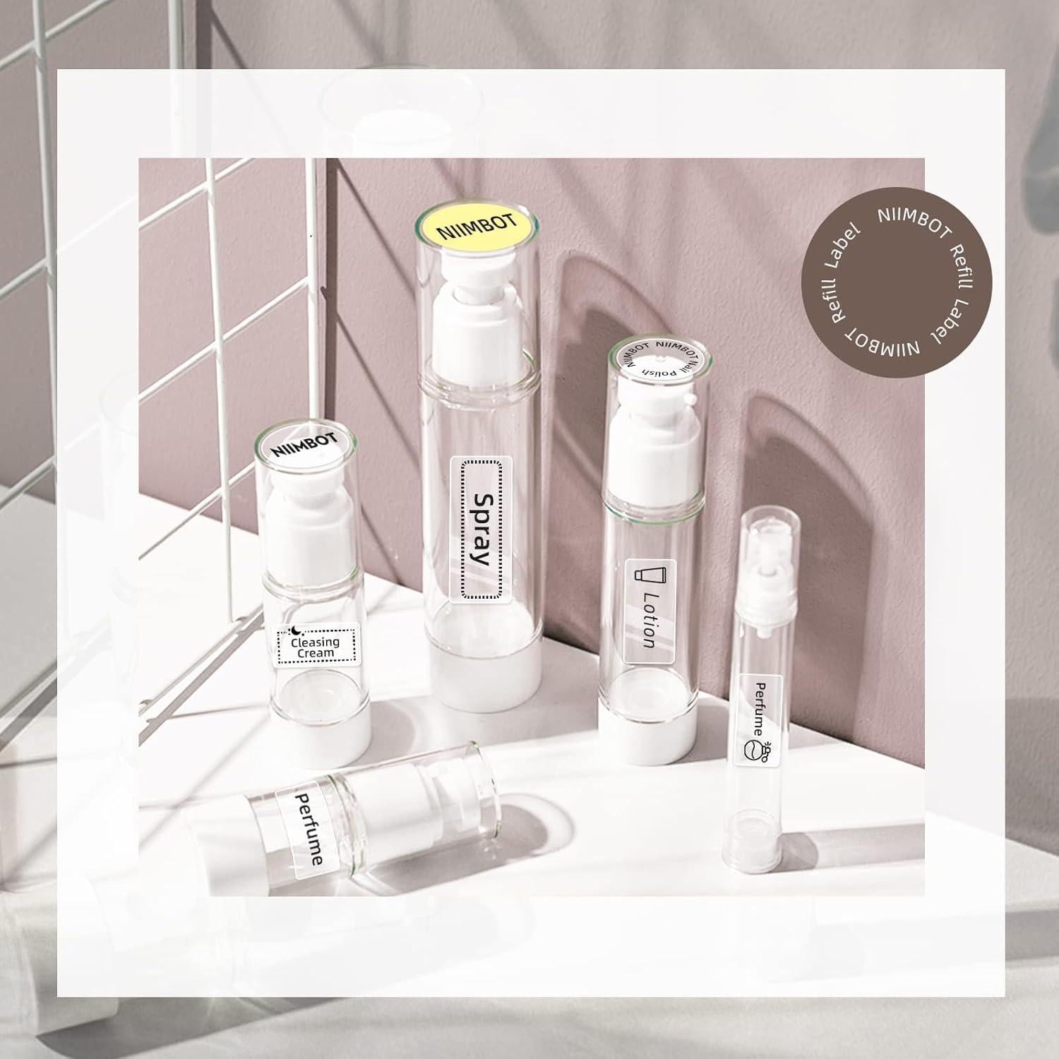 Etiquetas de Repuesto NIIMBOT D11/D110 14x25mm A Prueba de Agua