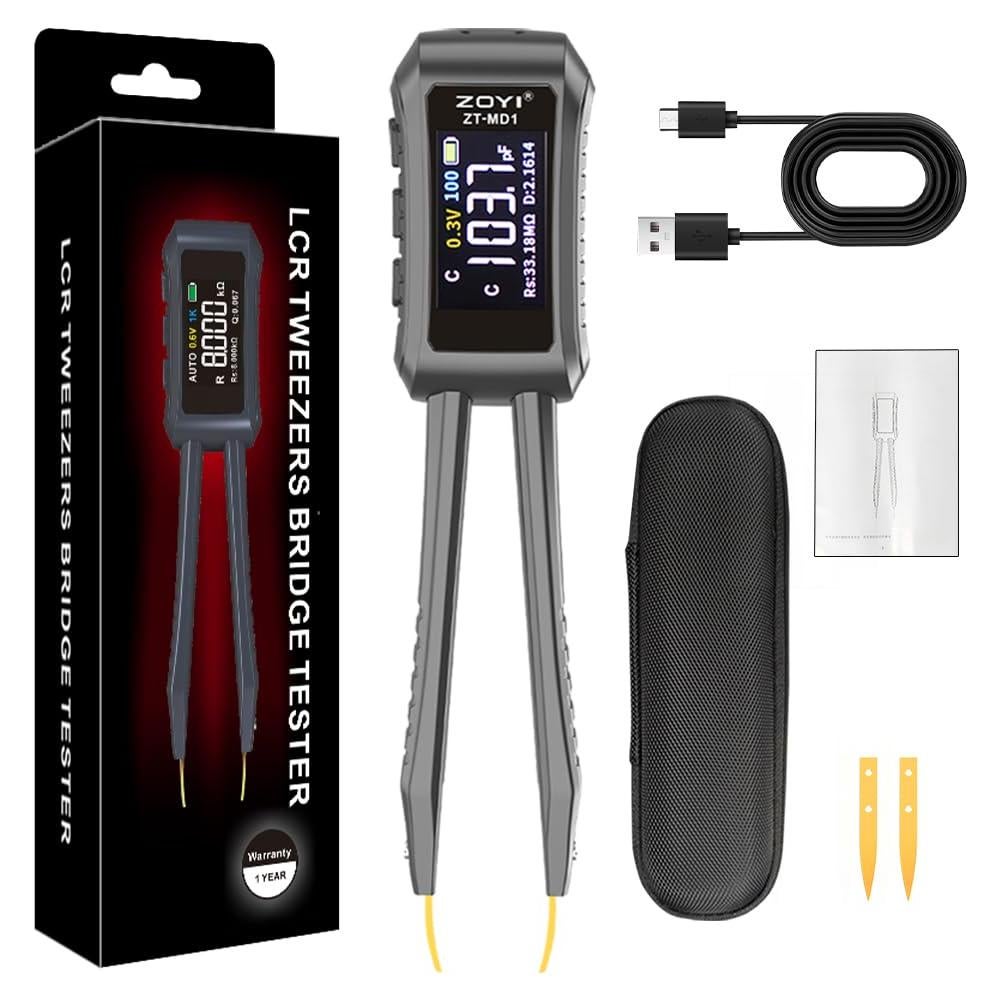 Medidor LCR ZOYI ZT-MD1 10KHz 0.5% Precisión Digital