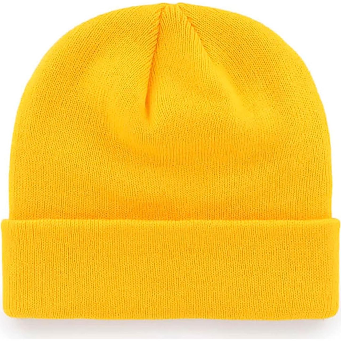Gorro de Punto NBA 47 Brand Unisex Amarillo Lakers Talla Única