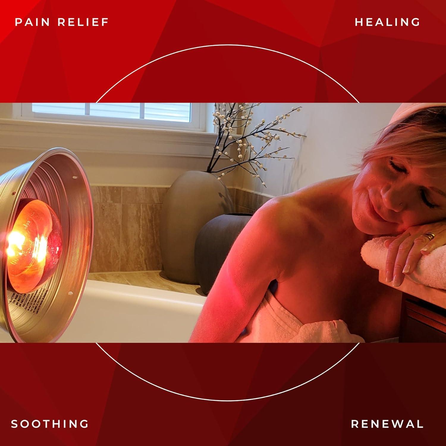 Bombilla de Infrarrojo Cercano RubyLux NIR-A 250W - Terapia