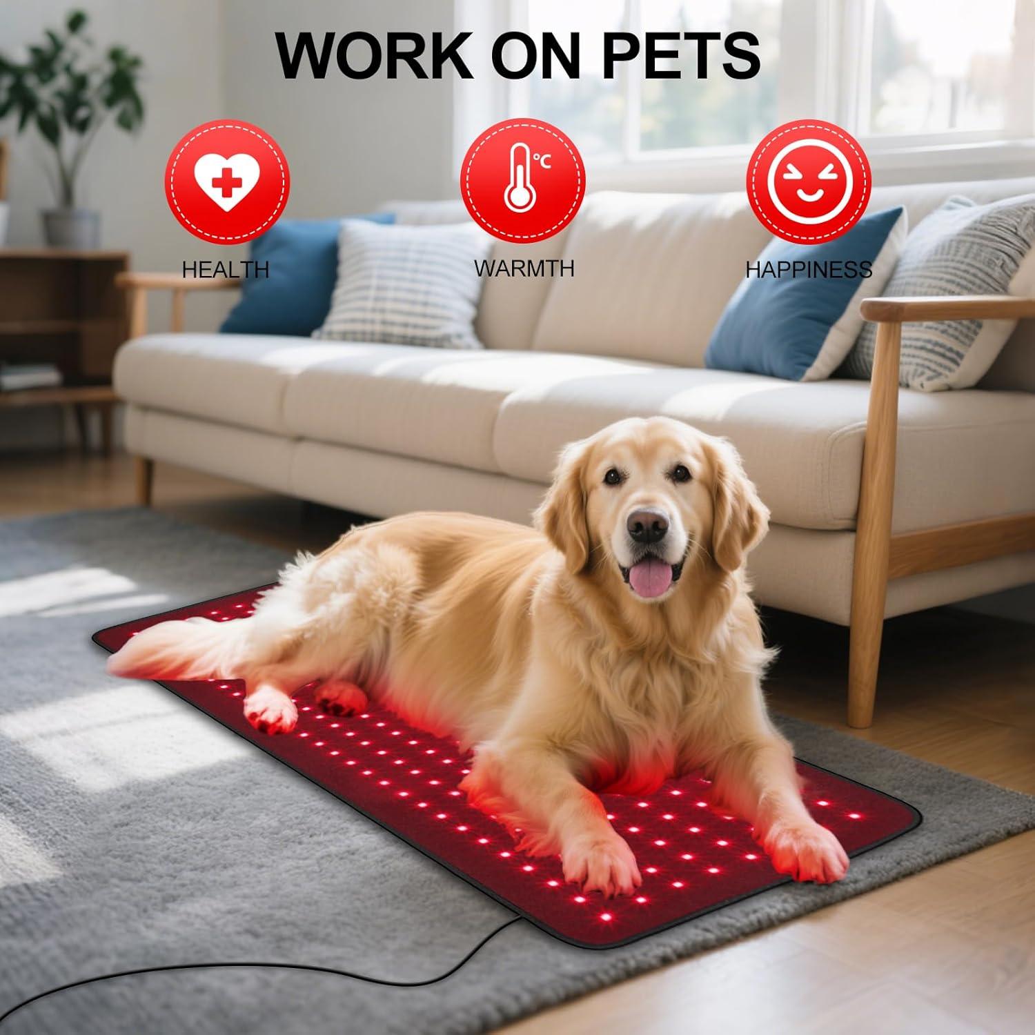 Almohadilla Terapia Luz Roja LOVTRAVEL 80x30cm 36W