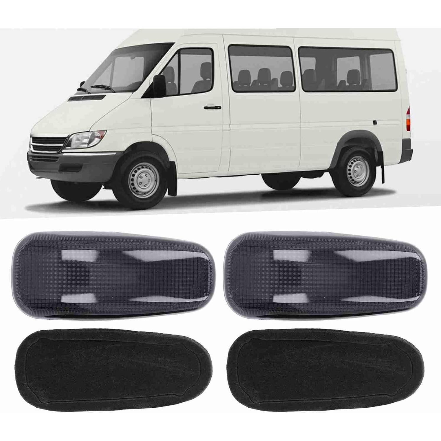 Marcador Aramox 2PCS Luz de Giro Lateral para Sprinter 2003-2006