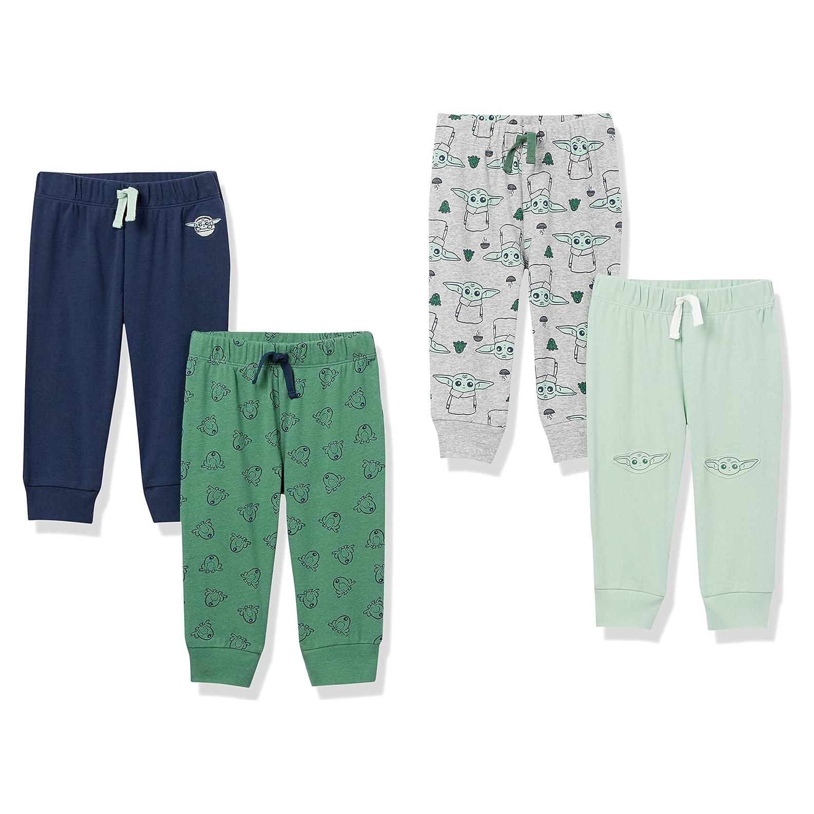 Pantalones Jogger para Bebés Amazon Essentials Star Wars - 4 Pzas