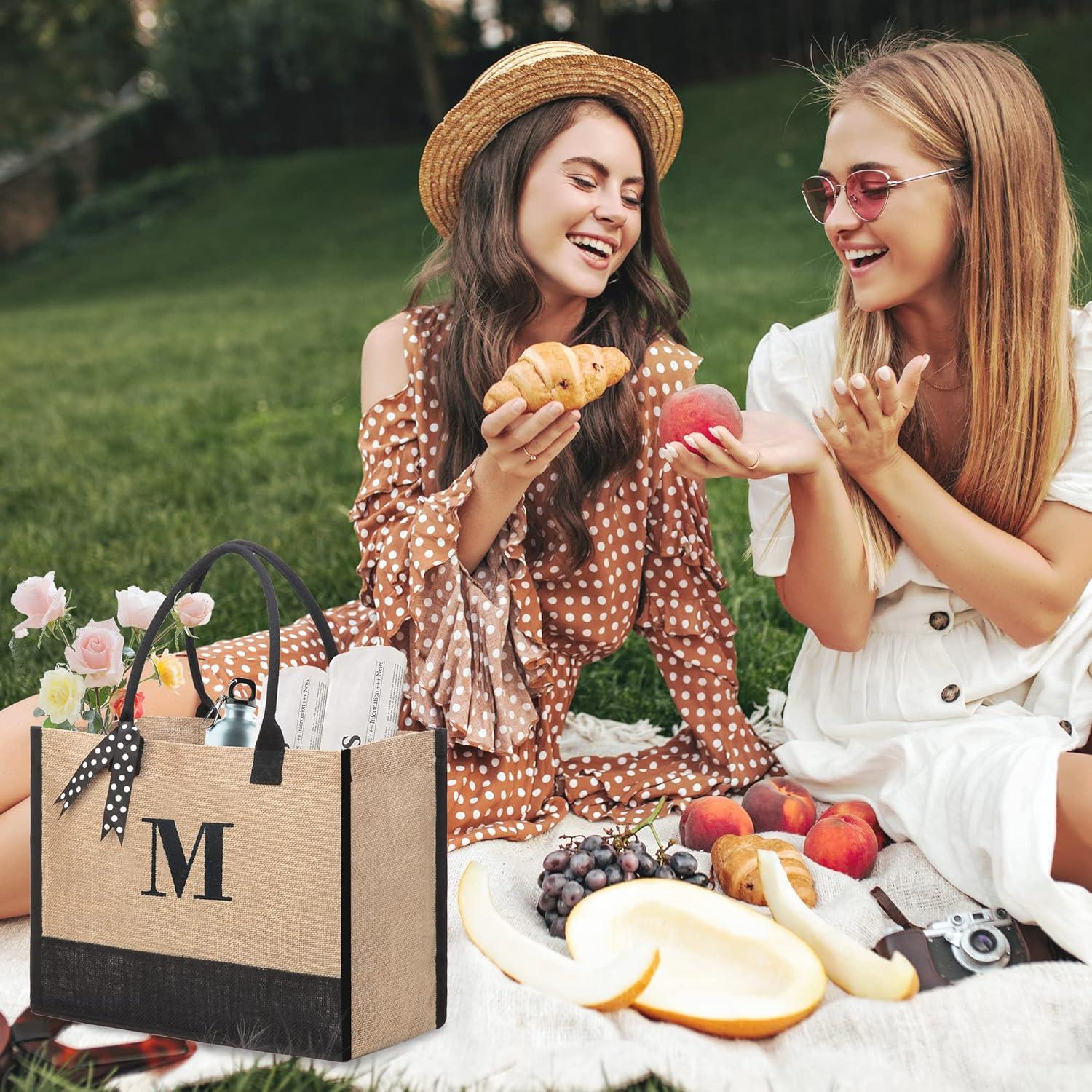 BeeGreen Bolsa de Yute Personalizada 41.9x29.2cm para Regalos