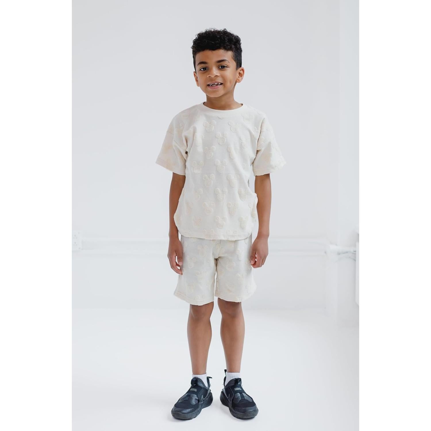 Conjunto camiseta y pantalones cortos Disney Mickey 2T-10-12