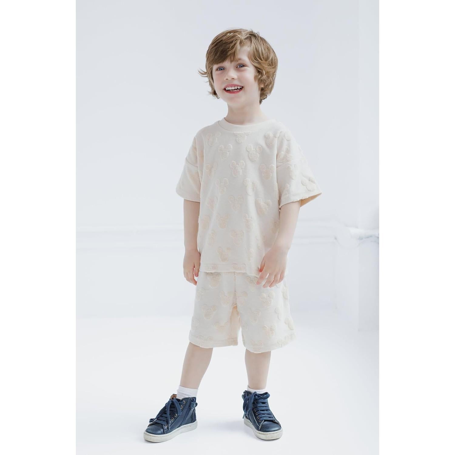 Conjunto camiseta y pantalones cortos Disney Mickey 2T-10-12