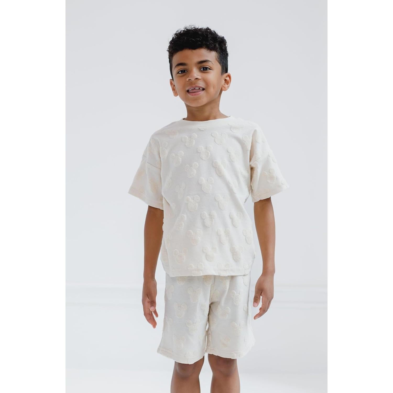 Conjunto camiseta y pantalones cortos Disney Mickey 2T-10-12
