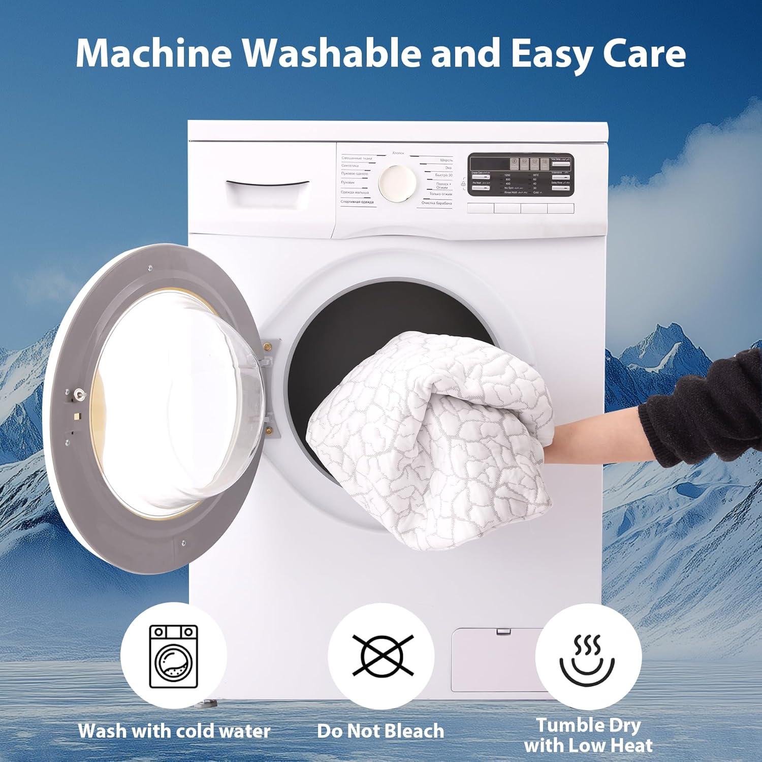 Almohada Corporal Refrigerante WGAKCED 50.8x137.2 cm Ajustable