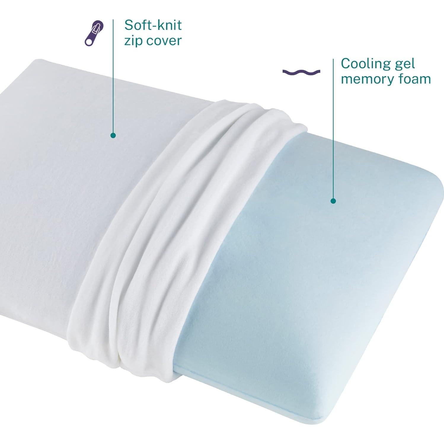 Almohada Clásica de Espuma Viscoelástica Sleep Innovations - Estándar