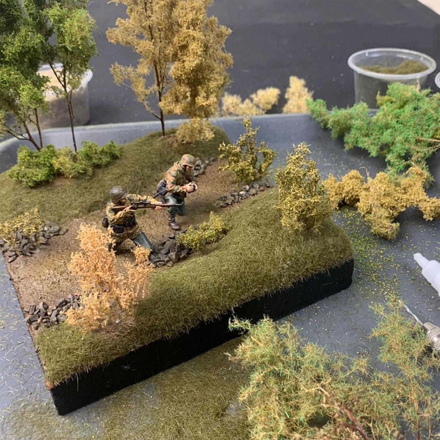 Woohome 3 Arbustos Miniatura para Diorama y Paisajismo