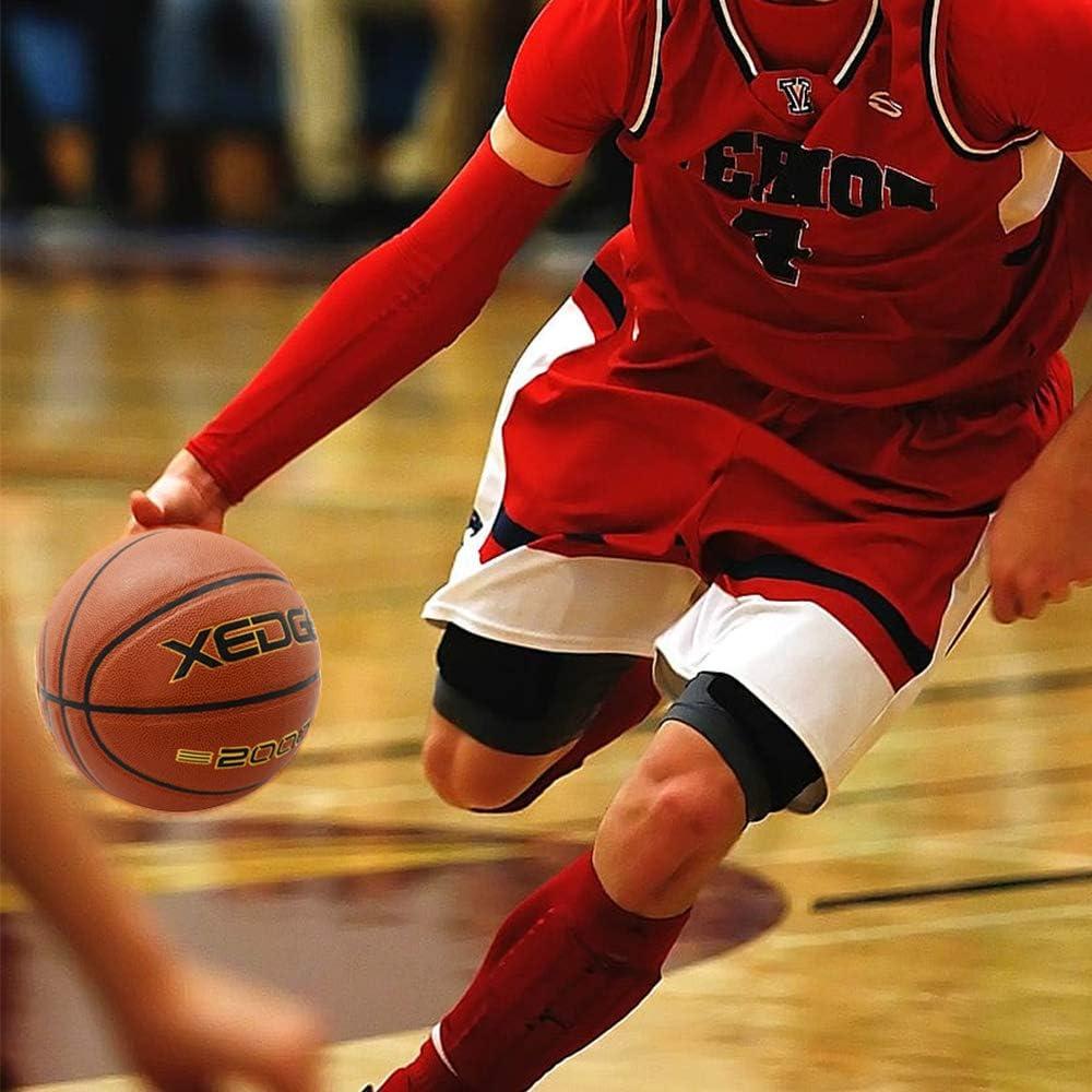 Balón de Baloncesto XEDGE Tamaño 7 Cuero PU con Bomba