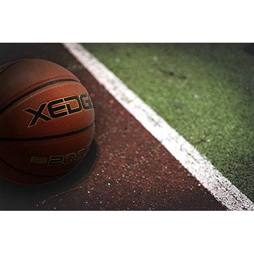 Balón de Baloncesto XEDGE Tamaño 7 Cuero PU con Bomba