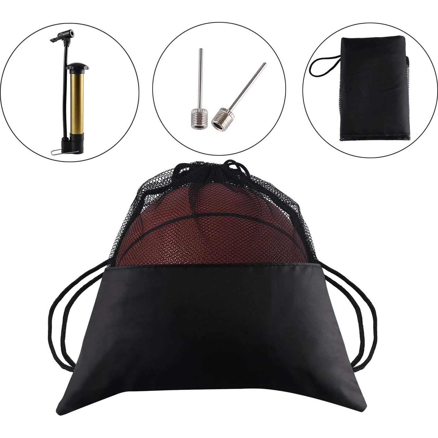 Balón de Baloncesto XEDGE Tamaño 7 Cuero PU con Bomba