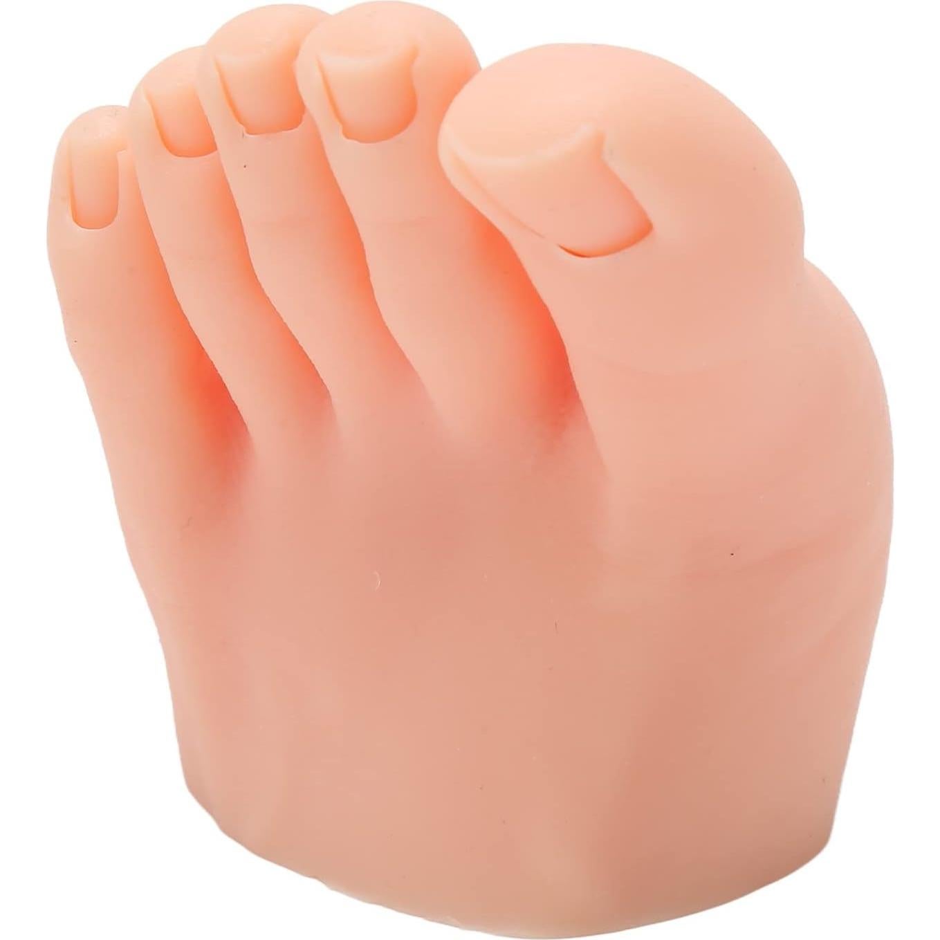 Modelo de Pie Falso de Silicona Suave para Arte de Uñas