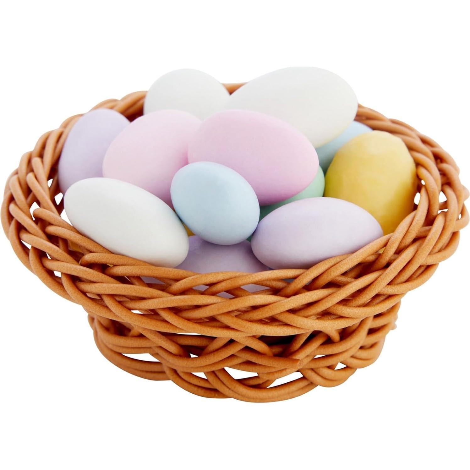 Conjunto de 24 Cestas Mini Tejidas Bright Creations 7.9 cm