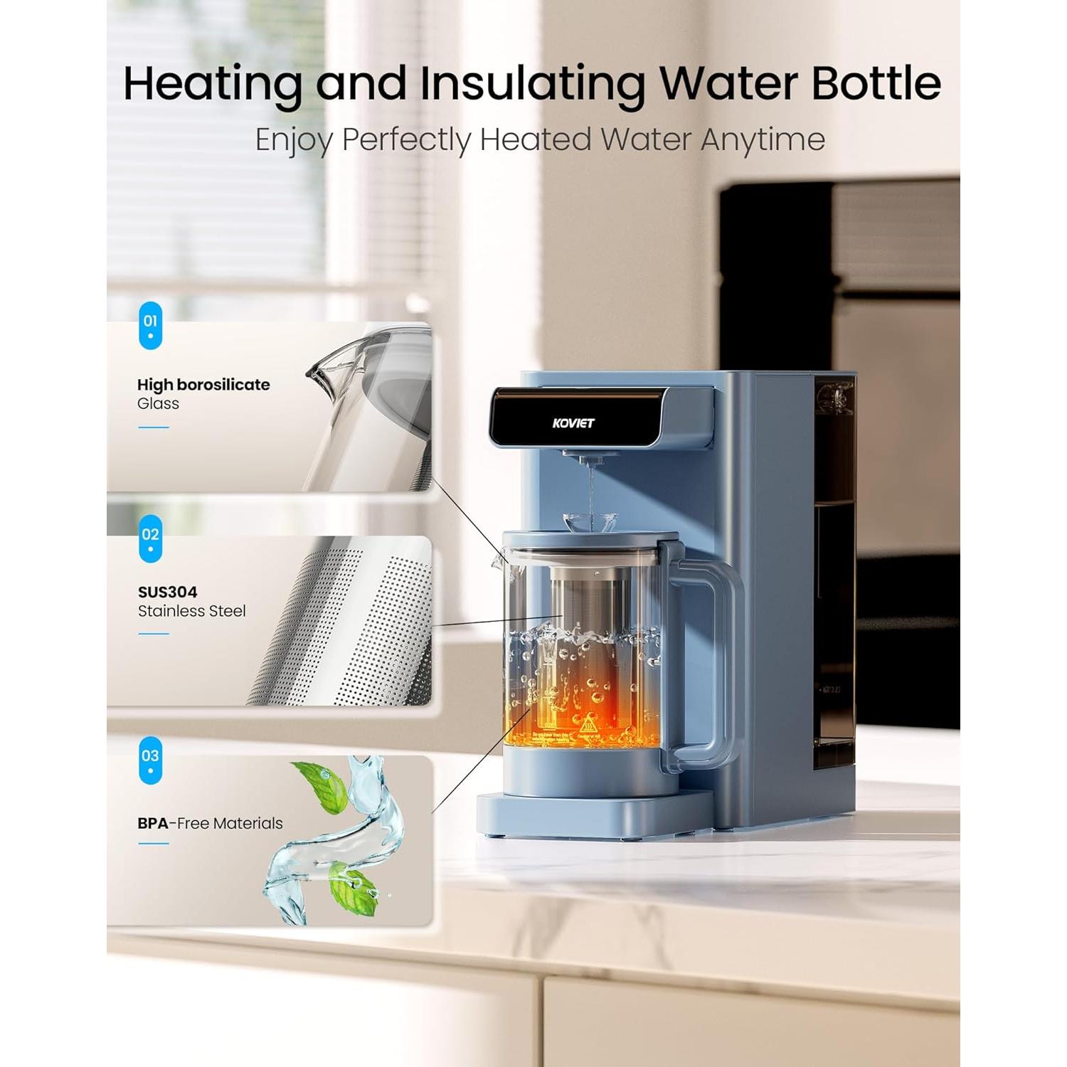 Filtro de Agua KOVIET CF02 Ósmosis Inversa 10 Etapas Azul