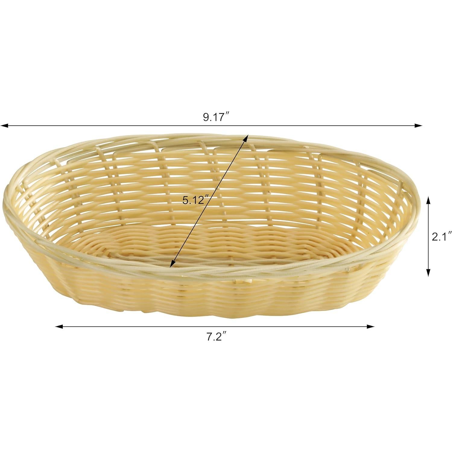 Cestas para Servir Alimentos Nuevo Star 44218 22.86x10.8 cm Juego 12