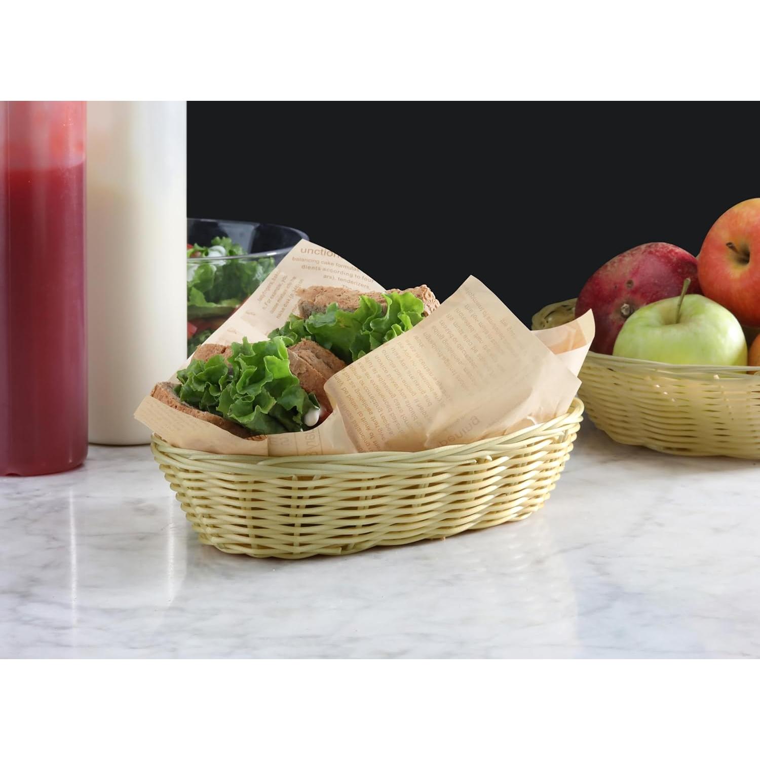 Cestas para Servir Alimentos Nuevo Star 44218 22.86x10.8 cm Juego 12