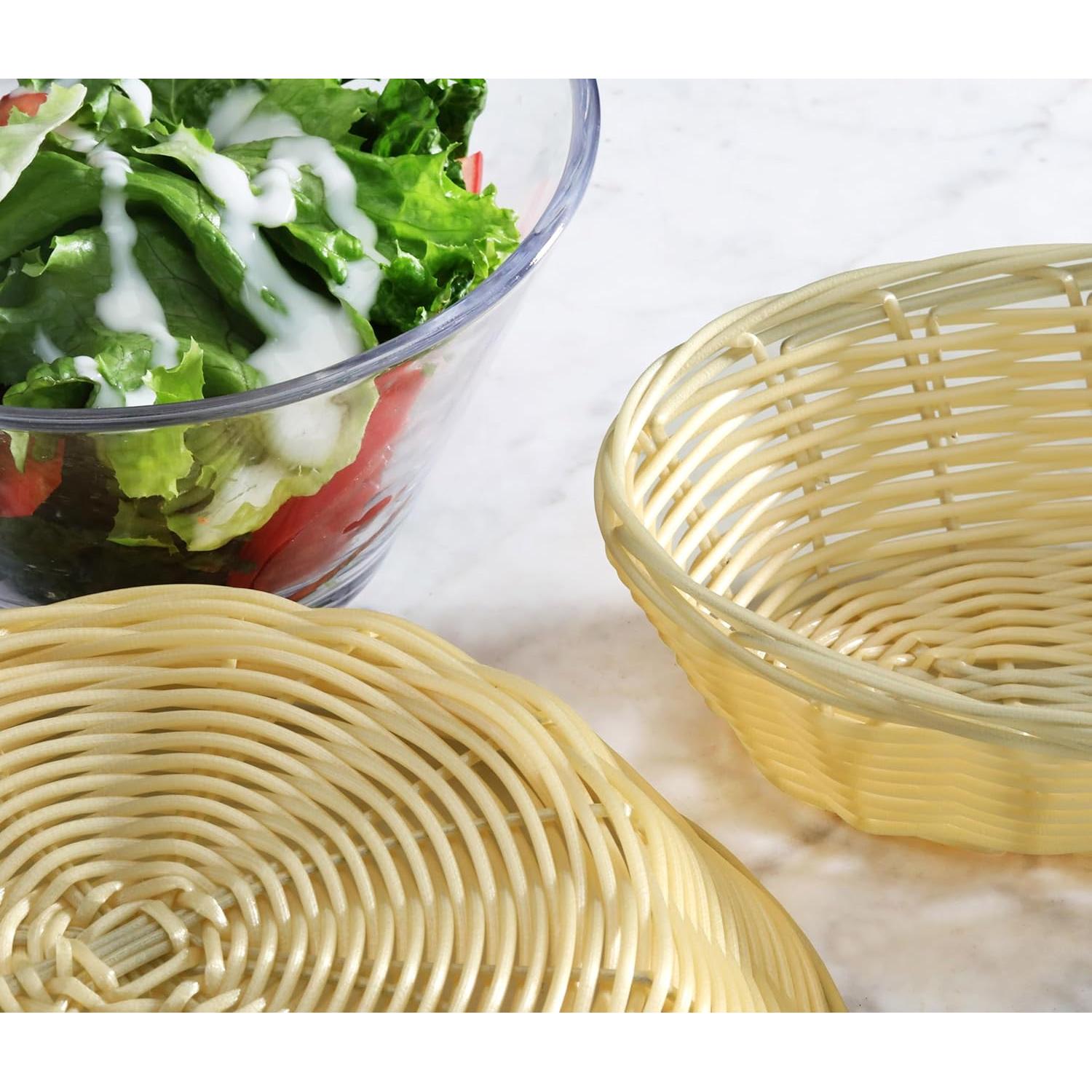 Cestas para Servir Alimentos Nuevo Star 44218 22.86x10.8 cm Juego 12