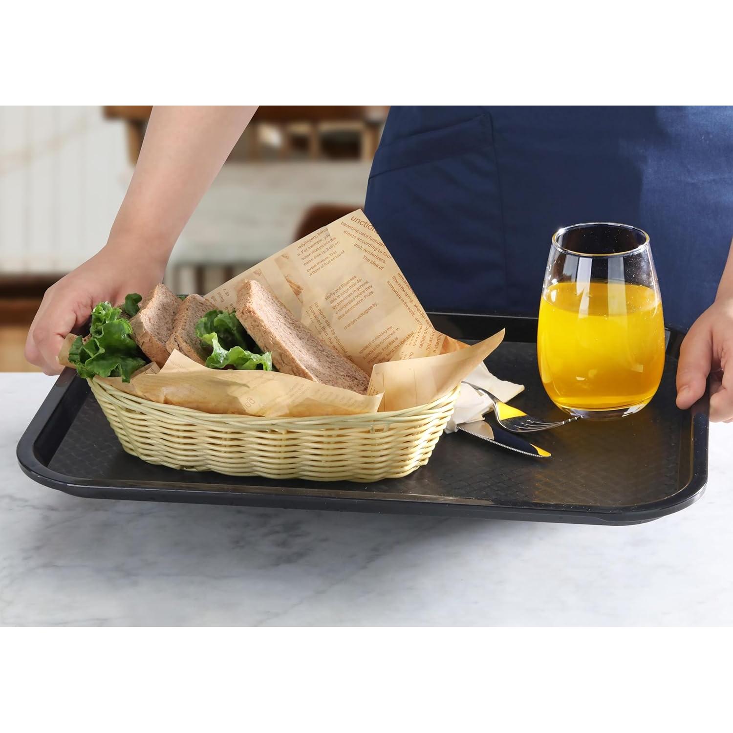 Cestas para Servir Alimentos Nuevo Star 44218 22.86x10.8 cm Juego 12