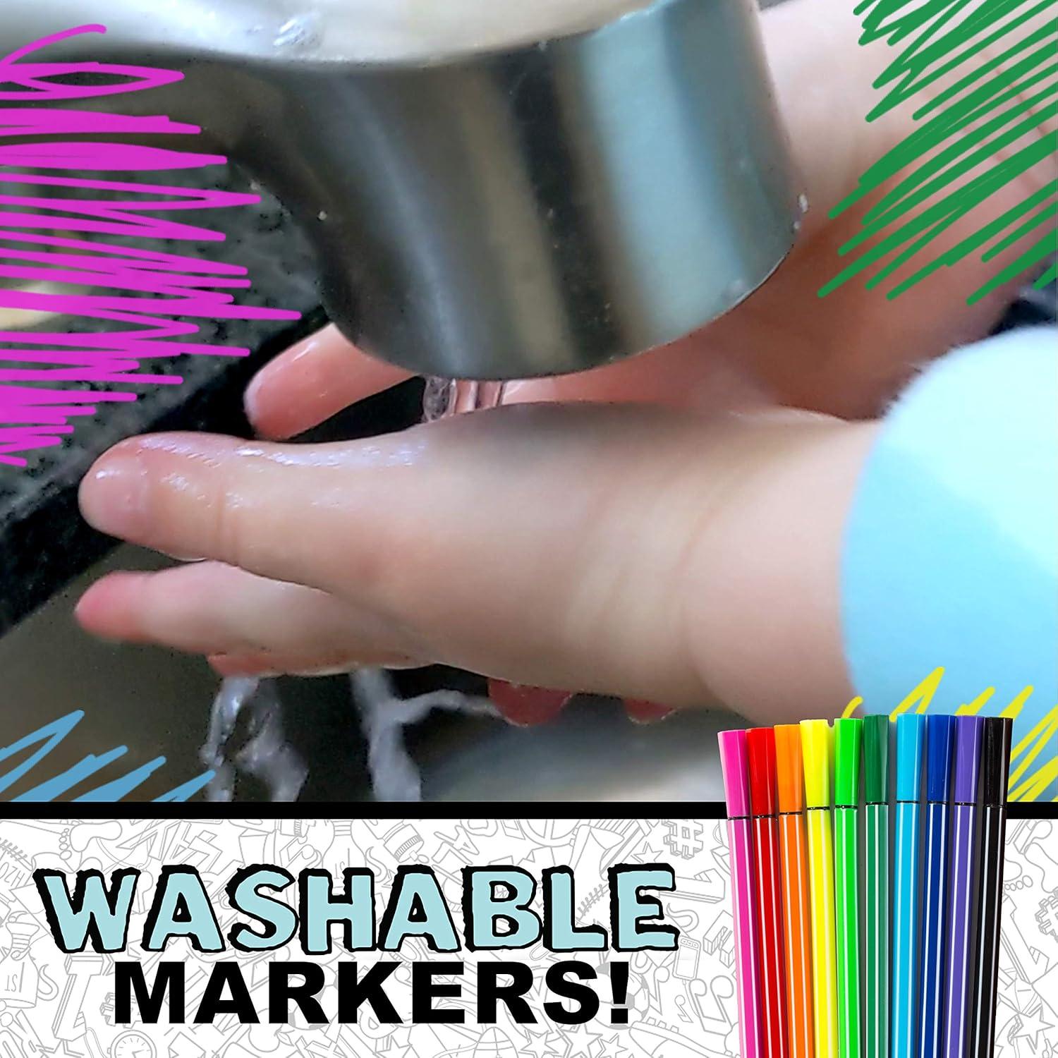 Balón Mini de Fútbol Franklin Sports con Marcadores 20 cm