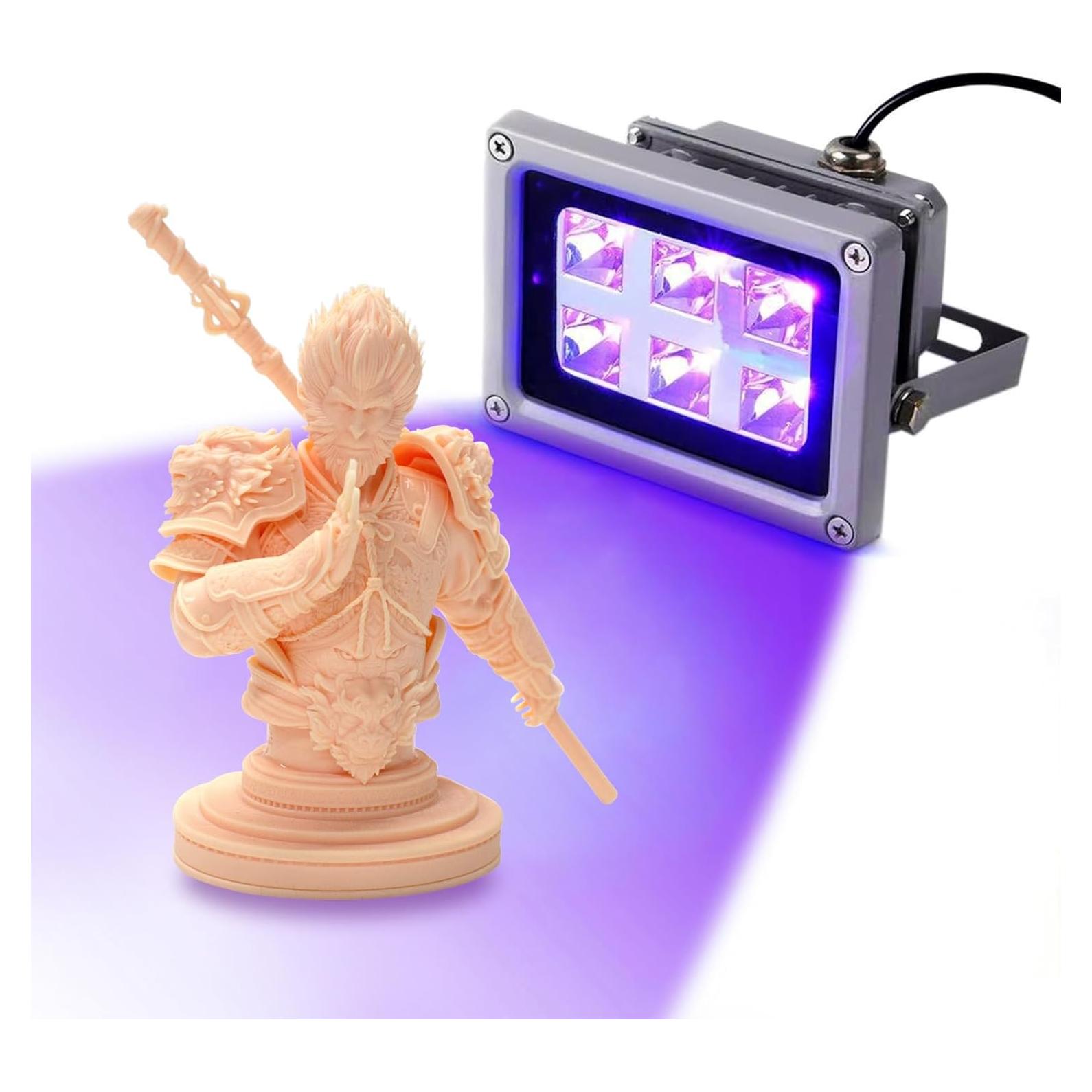 Lámpara UV LED Geeetech 405nm 60W para Curado Rápido 3D