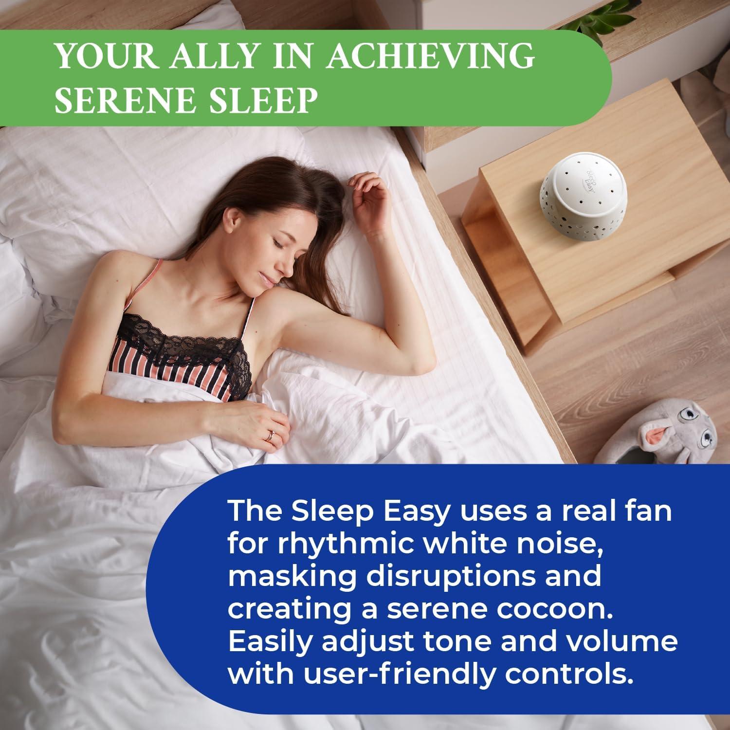 Máquina de Sonido Ruido Blanco Sleep Easy - Portátil 1 Cuenta