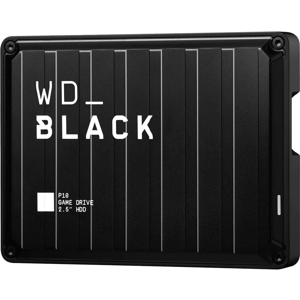 Disco Duro Externo WD_BLACK P10 5TB para Juegos - PS5, Xbox