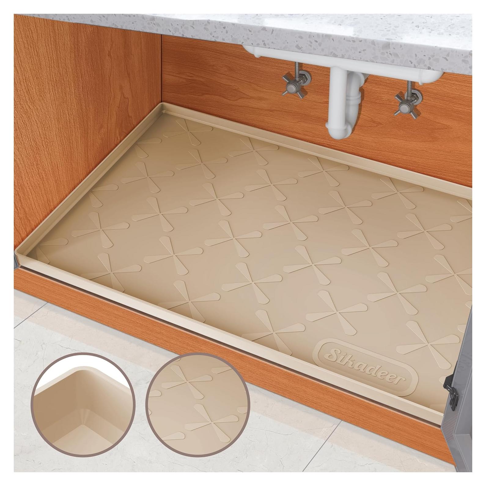 Alfombrilla Impermeable SIKADEER 55x48 cm para Fregadero