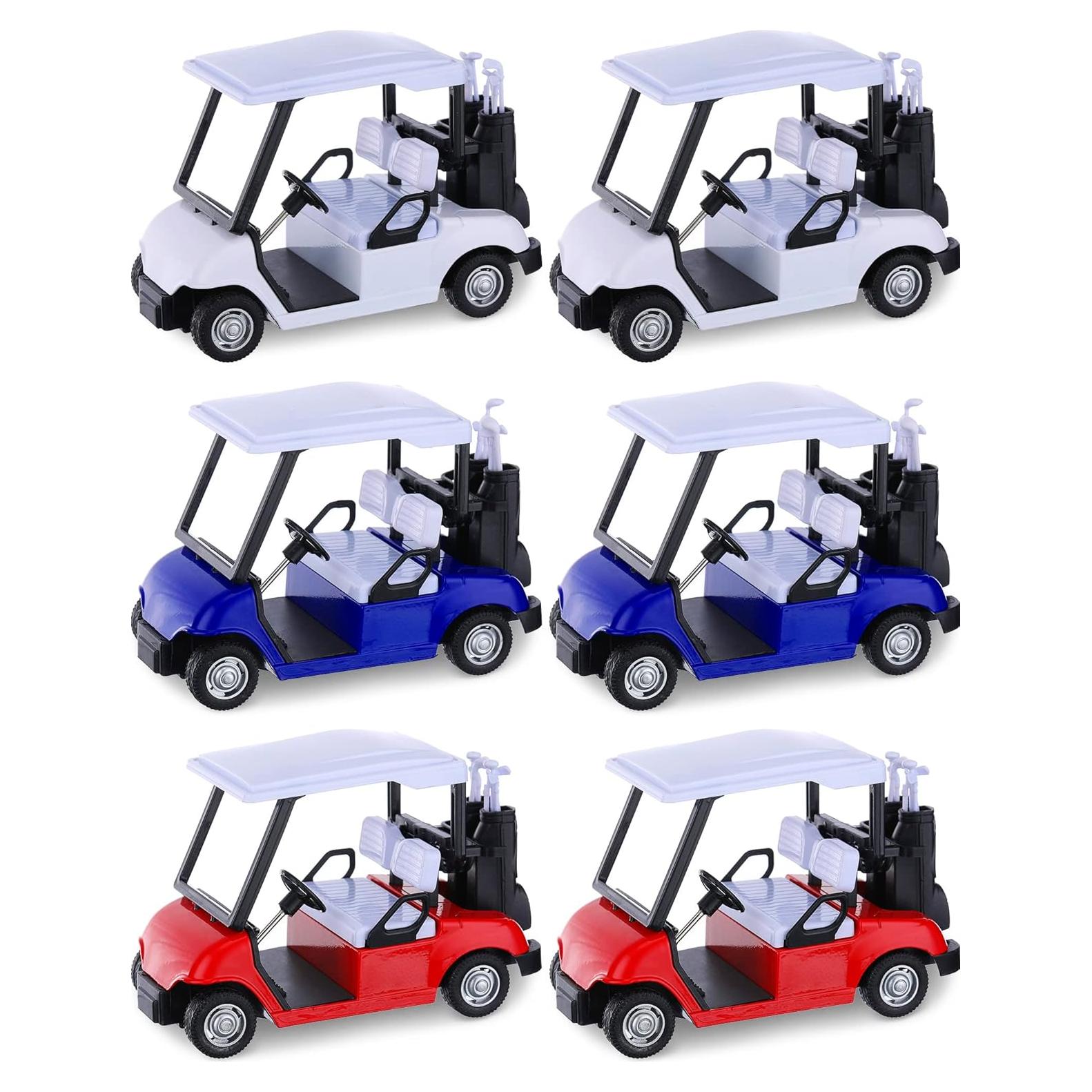 Mini Carrito de Golf Yunsailing 11.99 cm 6 Piezas Decorativas