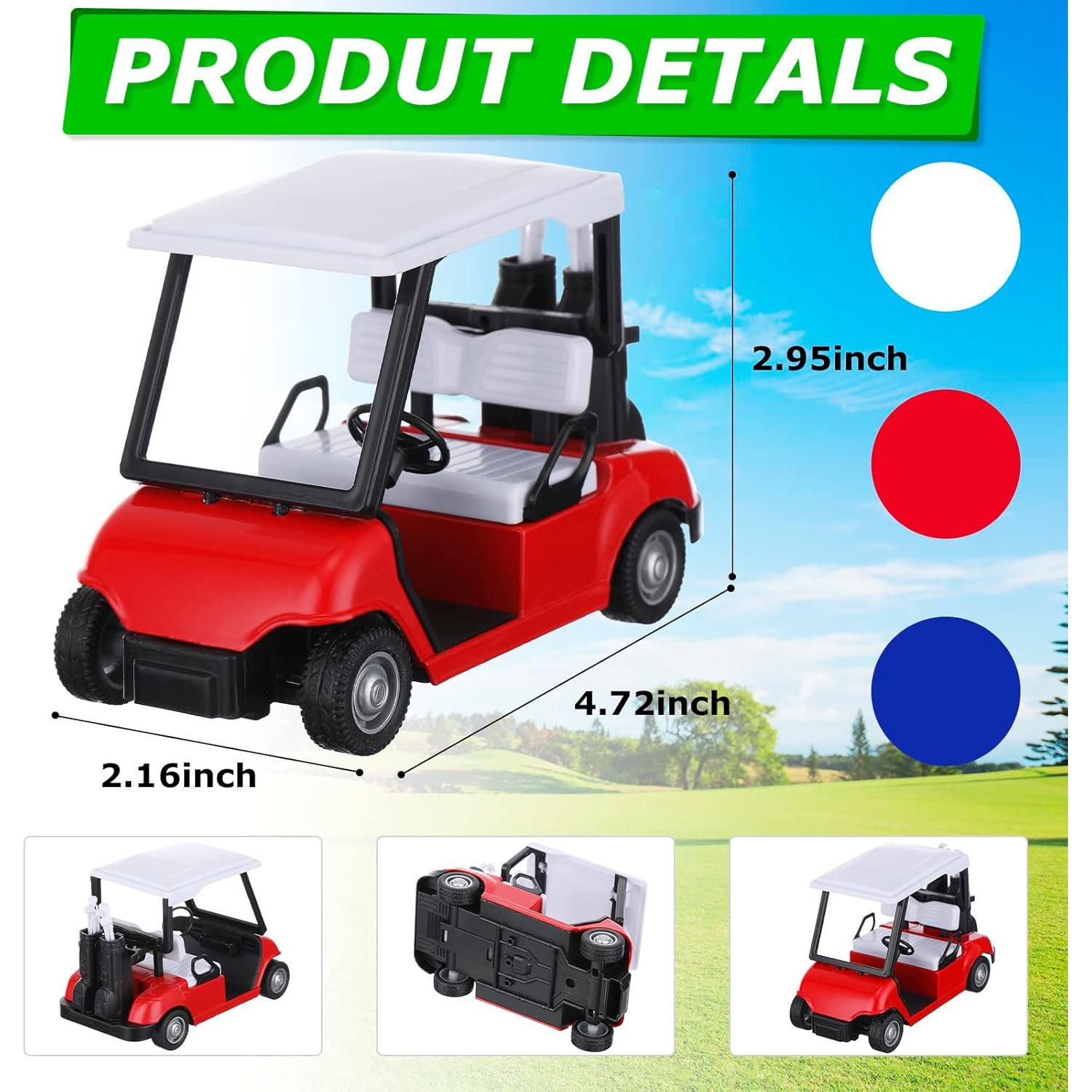 Mini Carrito de Golf Yunsailing 11.99 cm 6 Piezas Decorativas