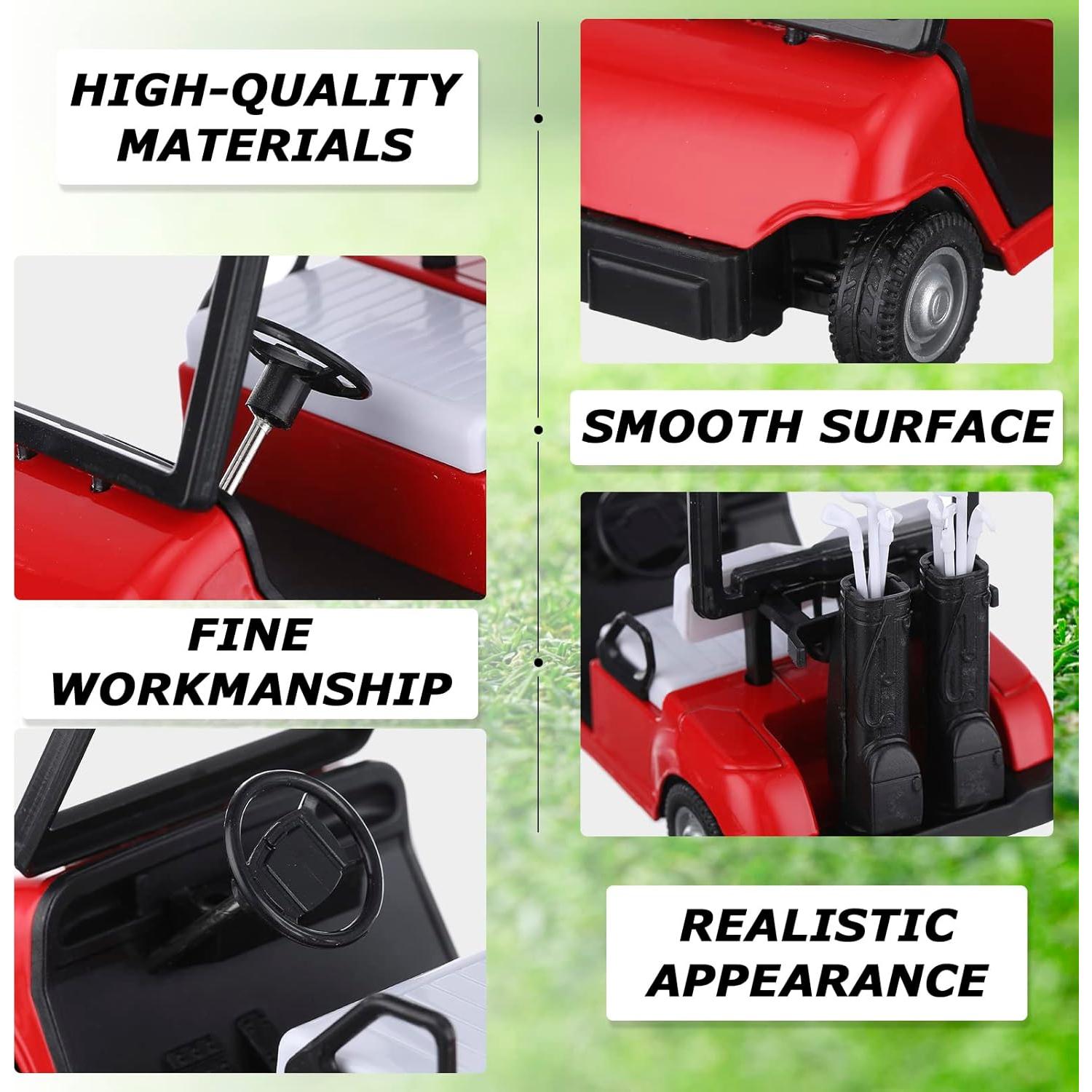 Mini Carrito de Golf Yunsailing 11.99 cm 6 Piezas Decorativas