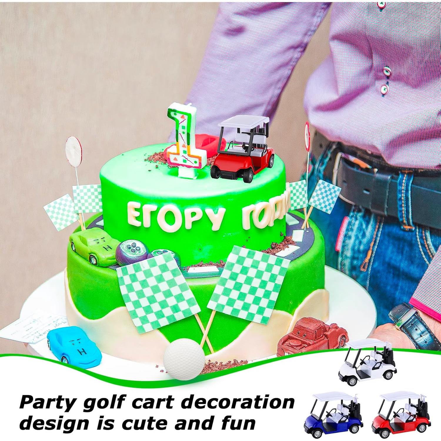 Mini Carrito de Golf Yunsailing 11.99 cm 6 Piezas Decorativas