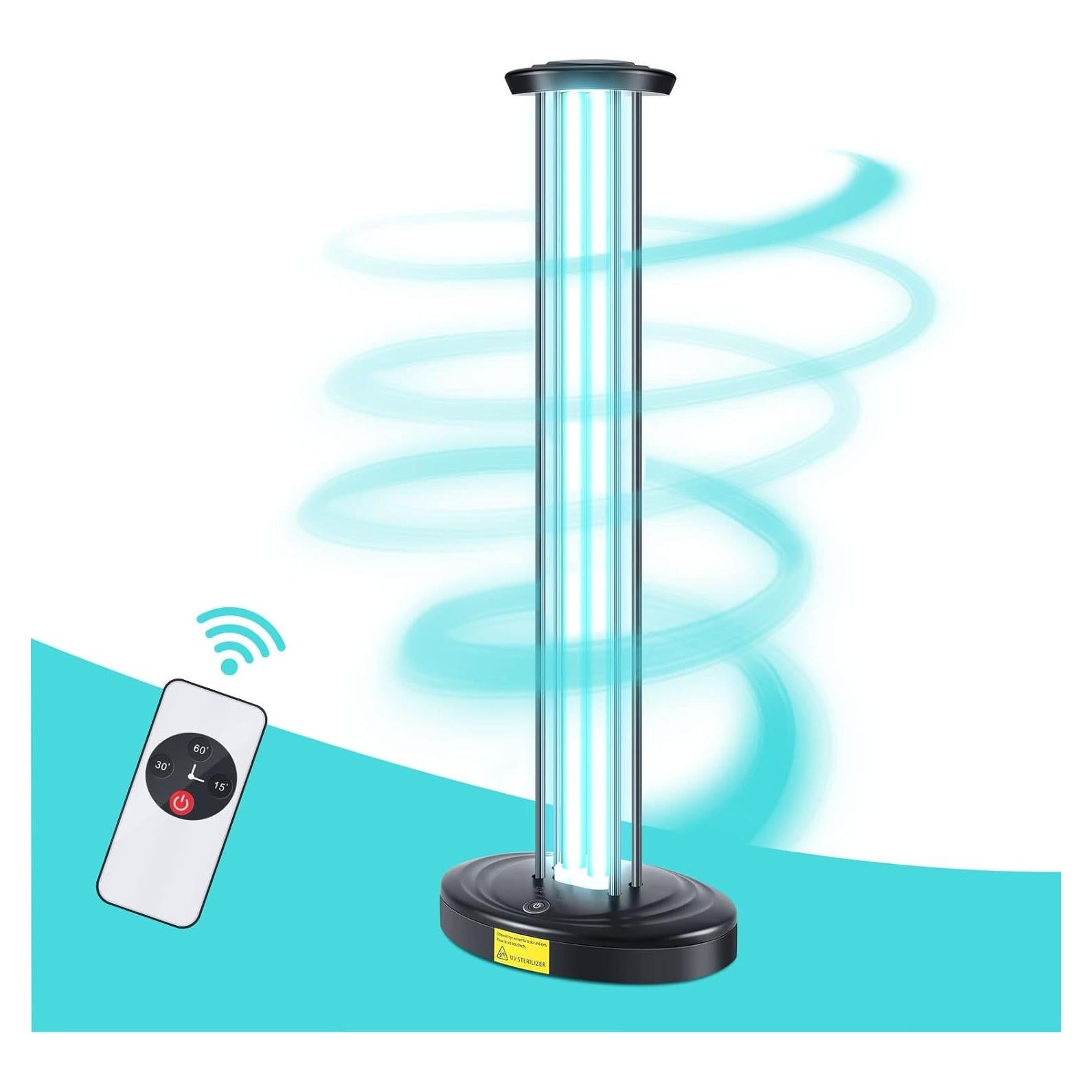 Purificador de Aire UV 100W JTAPURE, Desinfección Eficaz