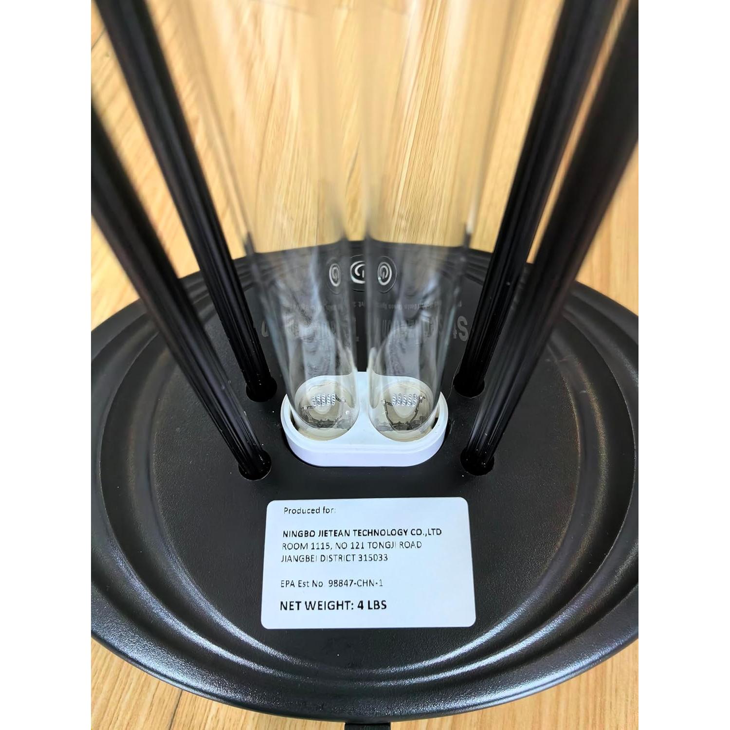 Purificador de Aire UV 100W JTAPURE, Desinfección Eficaz