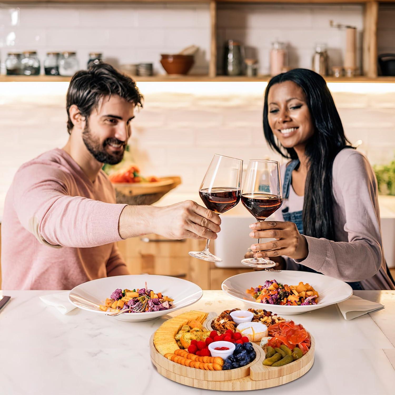 Tablero de Charcutería ZMARKRAFT Doble Capa 30.48 cm Beige