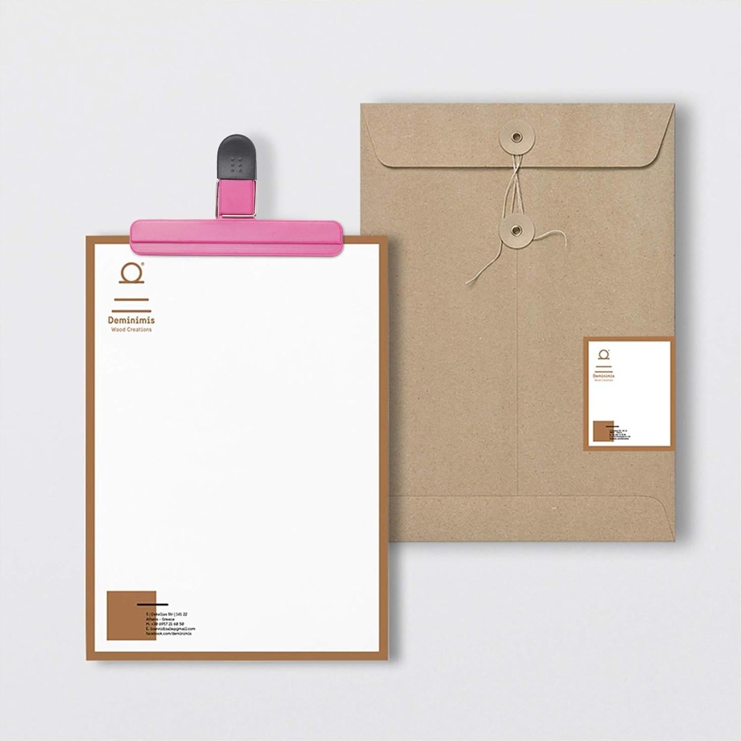 Paquete de 6 Clips para Bolsas Ninth Five 15.2 cm Colores Asortidos