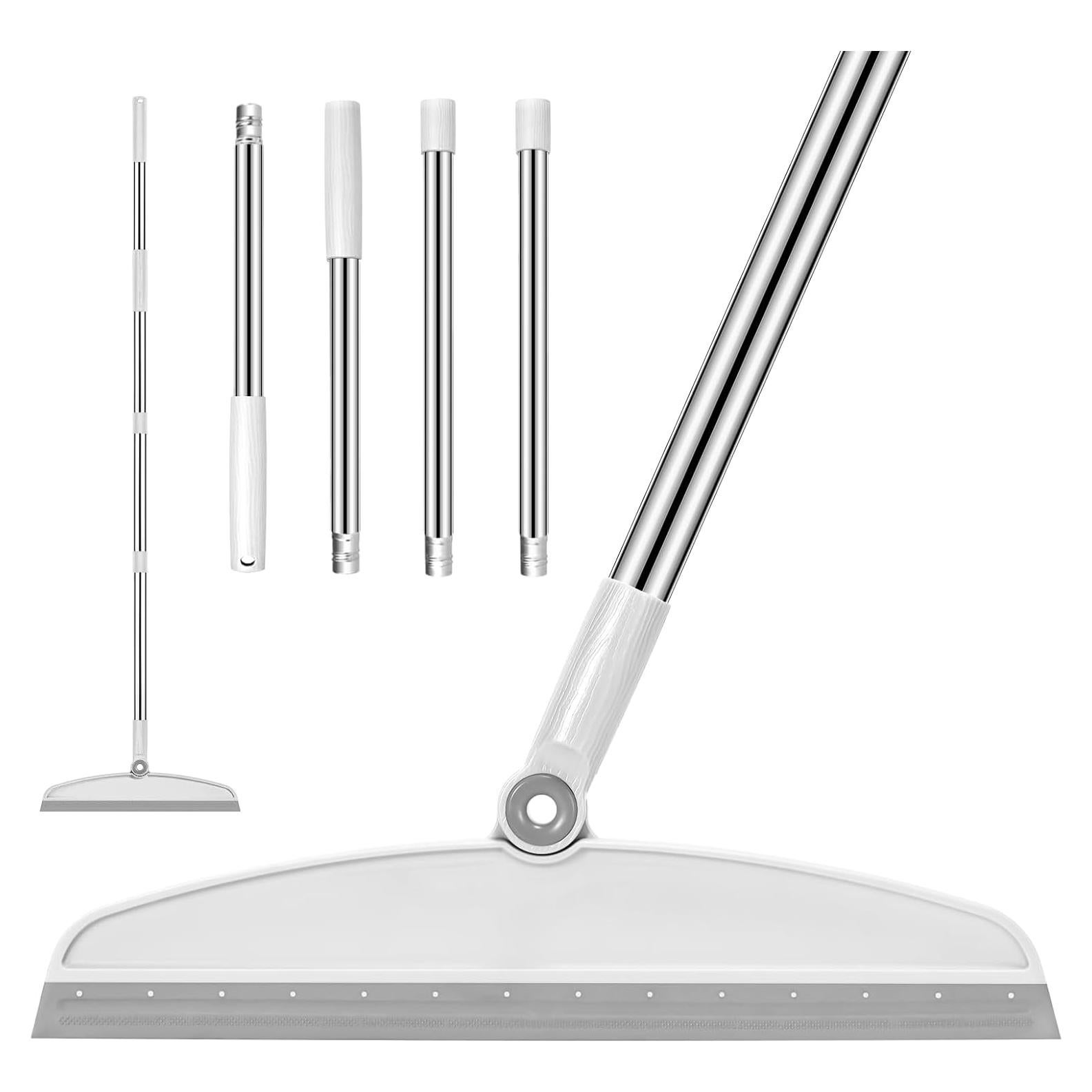 Escoba Mágica Multifuncional NACENA 137 cm Silicona Blanca