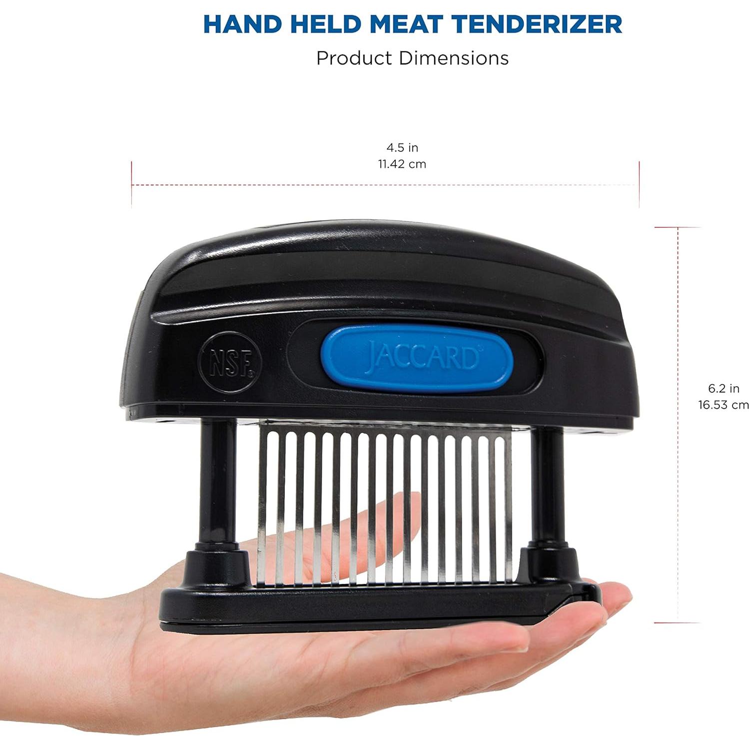 Aplanador de Carne Jaccard 15 Cuchillas Negro ABS