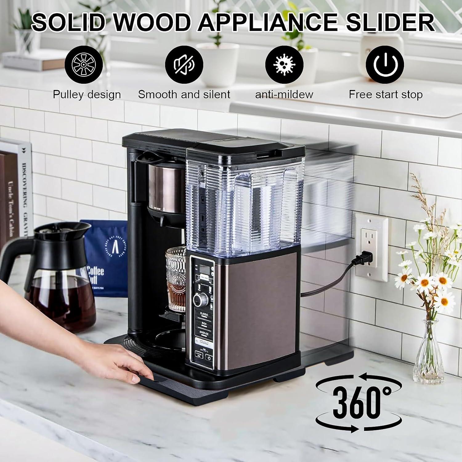 Bandeja Deslizante para Cafetera OhGosh 33x40cm Negro