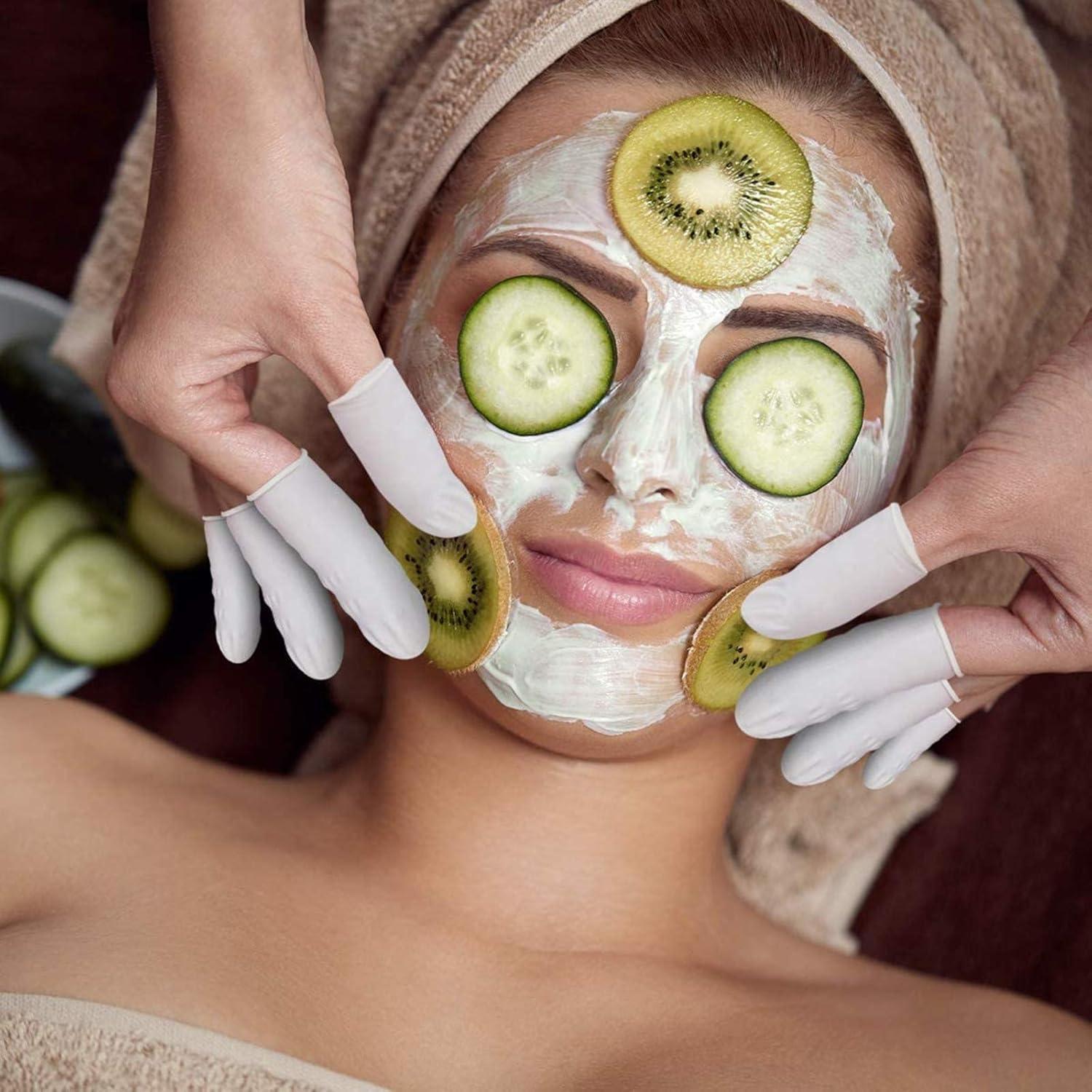 Dedales de Láttex Cuttte Medianos 330 Pcs Protectores de Dedos