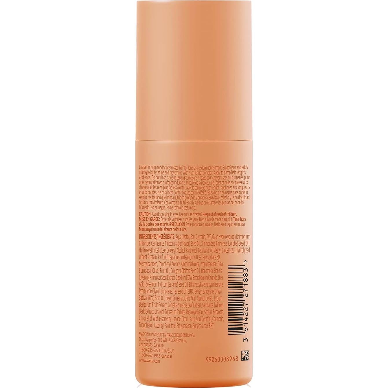 Bálsamo de Estilo Wella Professionals Invigo 143 g Hidratación Profunda