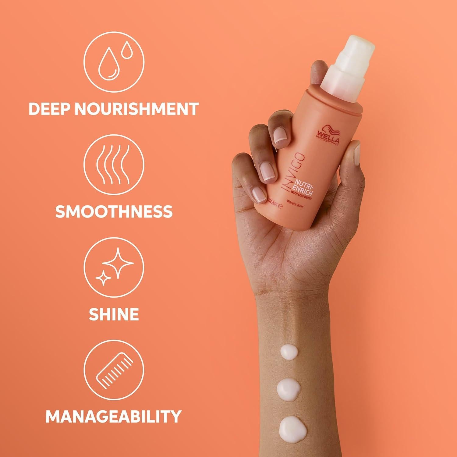 Bálsamo de Estilo Wella Professionals Invigo 143 g Hidratación Profunda