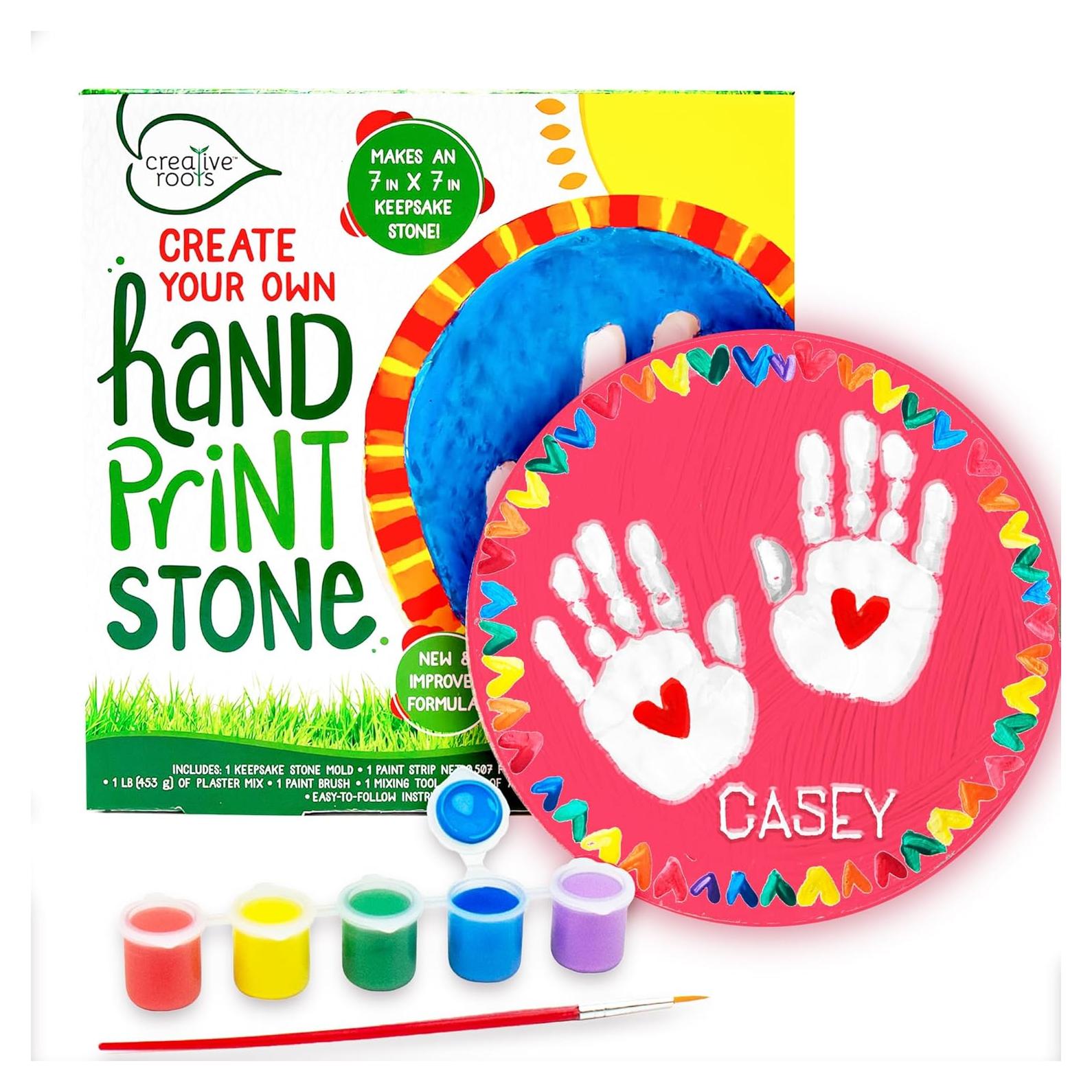 Creative Roots Kit Piedra de Huella de Mano 17,78 cm